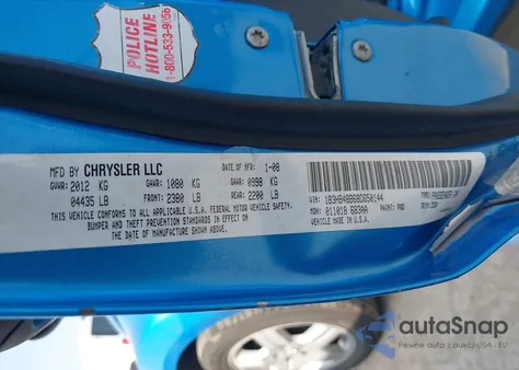 2008 Dodge Caliber Sxt z USA, uszkodzony, nr VIN 1B3HB48B68D650144